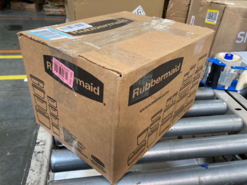 Photo 1 of Rubbermaid Food Storage Containers, 21-Piece Set, Grey