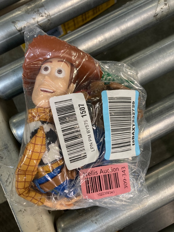 Photo 2 of ***STRING DOES NOT WORK*** 
DISNEY Store Official Woody Interactive Talking Action Figure from Toy Story 4, 15 Inches, Features 10+ English Phrases, Interacts with Other Figures, Removable Hat, Ages 3+