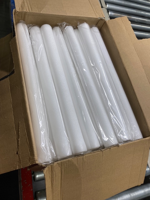 Photo 1 of 50 Pcs LED Foam Stick White Light up Glow in the Dark Foam Light Sticks 18.9 Inch Long Glow Wands for Wedding, Birthday, Rave, Concert, Camping, Festival, Battery Powered