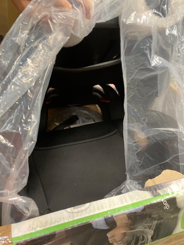 Photo 1 of Diono Cambria 2 XL 2022, Dual Latch Connectors, 2-in-1 Belt Positioning Booster Seat, High-Back to Backless Booster with Space and Room to Grow, 8 Years 1 Booster Seat, Black NEW! Black