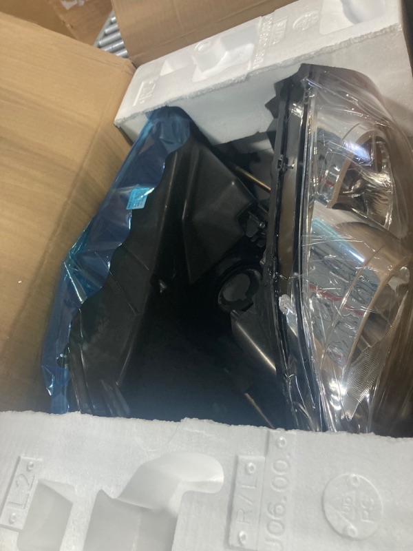 Photo 1 of AXLAHA 2006-2008 Dodge Ram Headlights Assembly for 2006 2007 2008 Dodge Ram 1500/2006 2007 2008 2009 Dodge Ram 2500 3500 Chrome Housing Amber Reflector Replacement Driver and Passenger Side A-Chrome Housing Amber Reflector