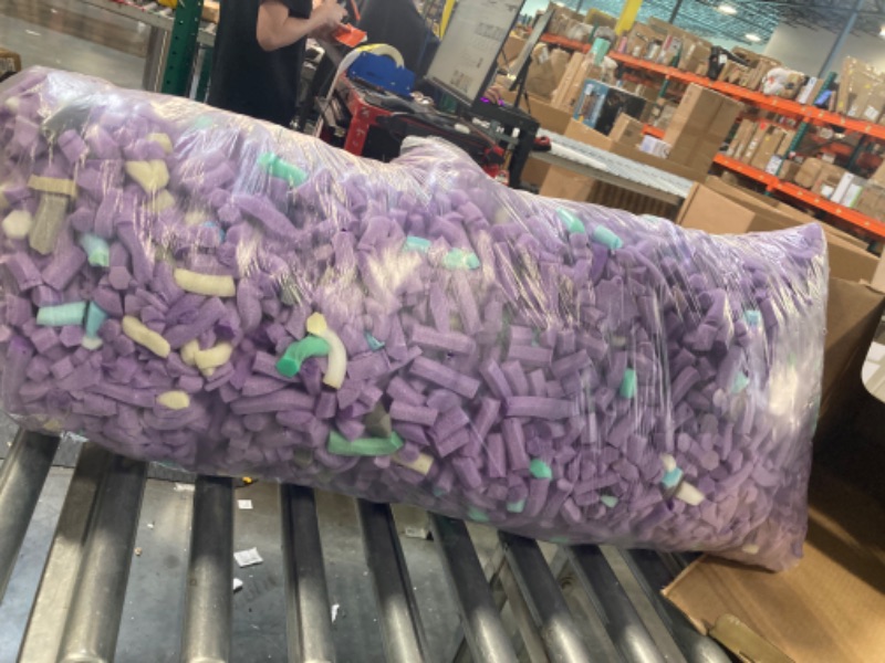 Photo 1 of 10 LBS Shredded Memory Foam Bean Bag Filler, Premium Beanbag Stuffing, Comfortable Bean Bag Beans for Bean Bag Chair, Various Pillows, Couch Cushion, Dog Bed, Pouf, Punching Bag, Stuffed Animals