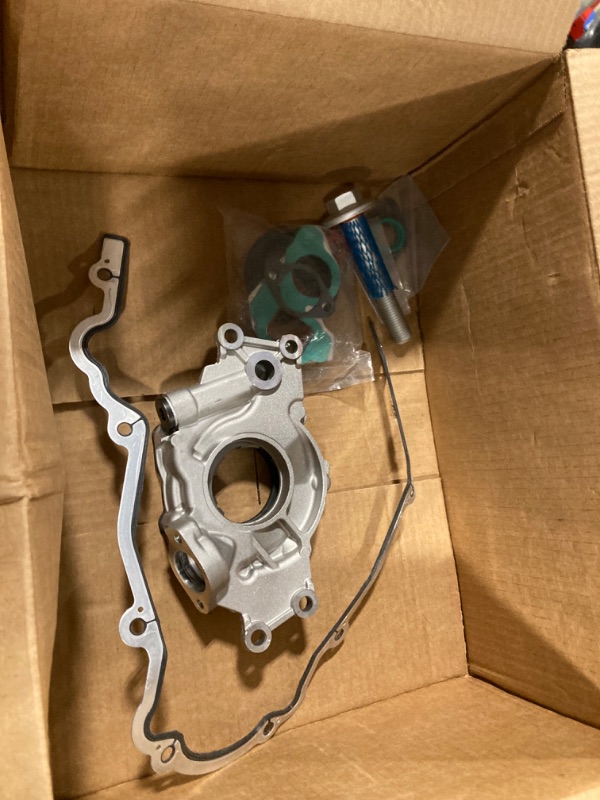 Photo 2 of M295HV High Volume Oil Pump kit with Gaskets TCS45993 and Balancer Bolt 12557840 for Chevy Silverado Suburban 1500 Tahoe Trailblazer GMC Sierra 1500 Yukon XL Cadillac Escalade Rainier