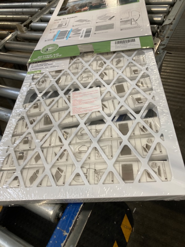 Photo 2 of Future Way 14x20x1 Air Filters, 8-Pack with Reusable Frame, MERV 11, MPR 1000 AC Furnace Filters, Space Saving & Cost-effective MERV 11 1Frame+8Filters 14x20x1