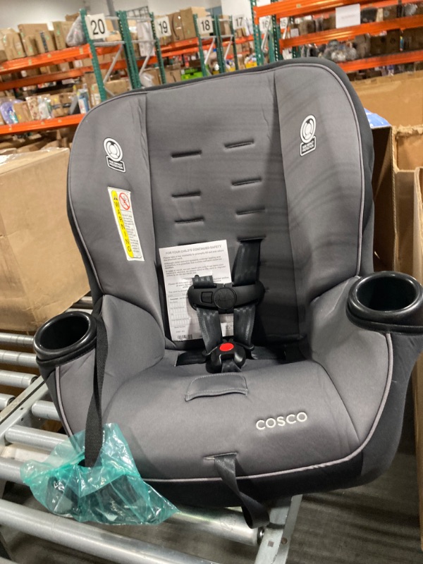 Photo 2 of Cosco Onlook 2-in-1 Convertible Car Seat, Rear-Facing 5-40 pounds and Forward-Facing 22-40 pounds and up to 43 inches, Black Arrows