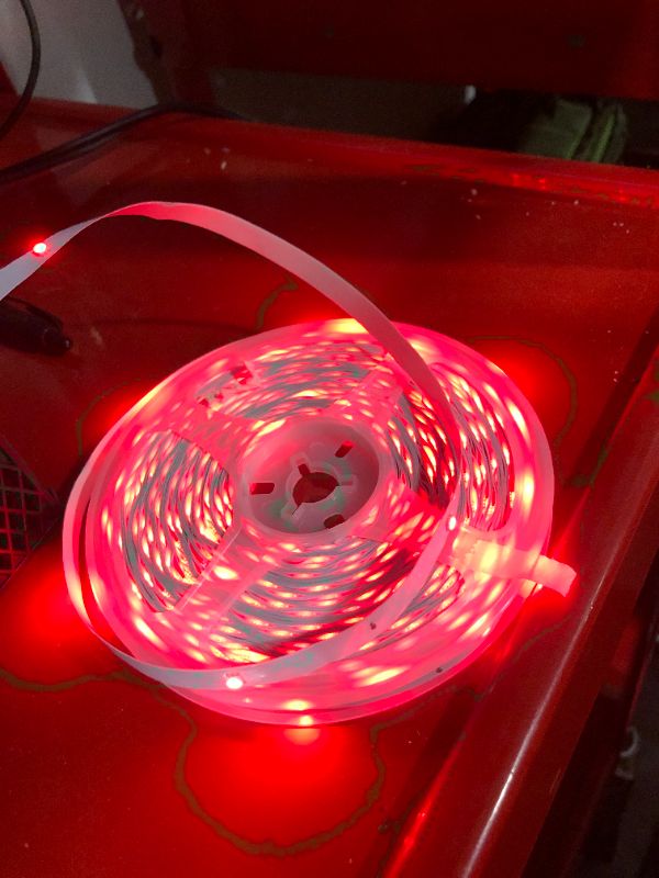 Photo 1 of 130Ft Led Strip Lights (2 Rolls of 65ft), Music Strip Lights RGB Color Changing,APP Control Strip Lights for Bedroom, Living Room, Kitchen, Party Decorationcontrol Strip Lights (Multi-Colored, 130FT) Multicolor 130.0 Feet