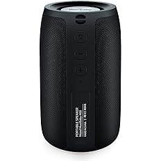 Photo 1 of Bluetooth Speaker,MusiBaby Speaker,Wireless,Outdoor, Waterproof,Portable Speaker,Dual Pairing, Bluetooth 5.0,Loud Stereo,Booming Bass,1500 Mins Playtime for Home&Party,Gifts Speaker(Blk)
