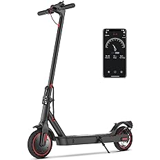 Photo 1 of iScooter Electric Scooter, 25/22/18 Miles Range, 25/18.6/15.6 MPH Top Speed, 800W/500W/350W Foldable Commuting Electric Scooter with Double Braking Systems and APP for Adults and Teens
