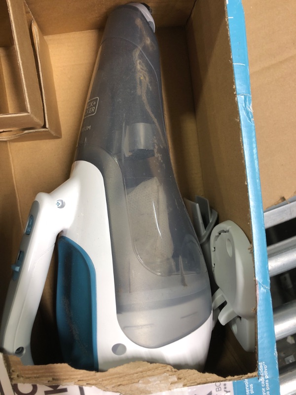 Photo 4 of ***FOR PARTS ONLY - ALL SALES ARE FINAL***
***FOR PARTS ONLY - ALL SALES ARE FINAL***
***FOR PARTS ONLY - ALL SALES ARE FINAL***
BLACK+DECKER dustbuster Cordless Handheld Vacuum, Flexi Blue/Grey/White (HHVI315JO42) 