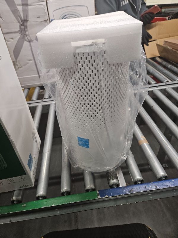 Photo 1 of Afloia Air Purifiers for Home Large Room Up to 1076 Ft², H13 True HEPA Air Purifiers for Bedroom 22 dB, Air Cleaners Dust Remover for Pet Mold Pollen, Odor Smoke Eliminator, Kilo White, 7 Color Light