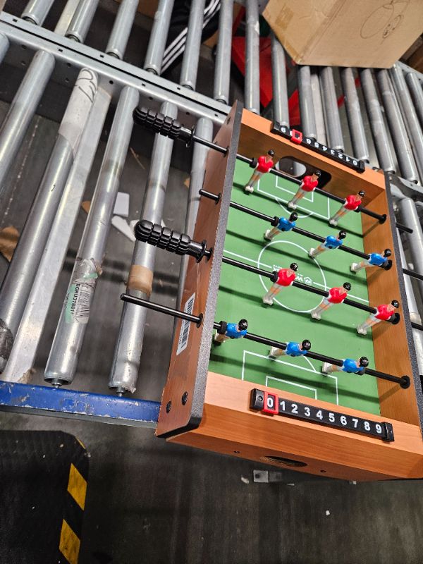 Photo 2 of **MISSING PARTS**WIN.MAX Mini Foosball Table (Upgrade) 20-Inch Foosball Table Adult Size Top Football/Soccer Game Table for Kids Easy to Store