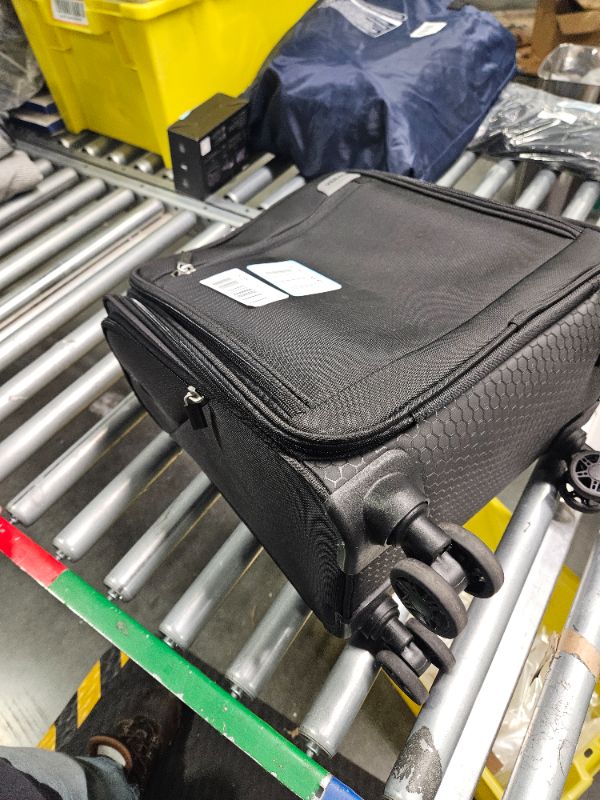 Photo 1 of **LIKE NEW**VERAGE Carry On Underseat Luggage with Wheels & USB Port, Wheeled Spinner Bag Carry-on Luggages for Airlines, Lightweight Suitcase Men Women, Pilots and Crew (14-Inch Plus) 14-Inch Plus Underseat Black