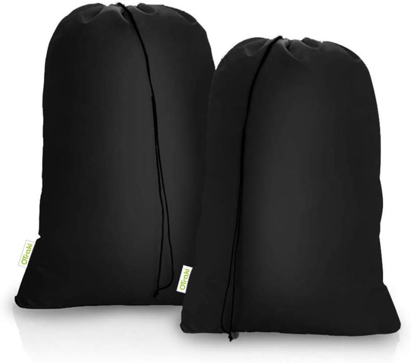 Photo 1 of BASIC BLACK LUANDRY BAGS 2 PACK