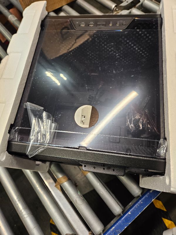 Photo 1 of Cooler Master MasterBox Q300L Micro-ATX Tower & Thermaltake Toughpower GX2 80+ Gold 600W SLI/Crossfire Ready Continuous Power ATX 12V V2.4/EPS V2.92 Non Modular Power Supply Black Micro-ATX MB Tower + Power Supply