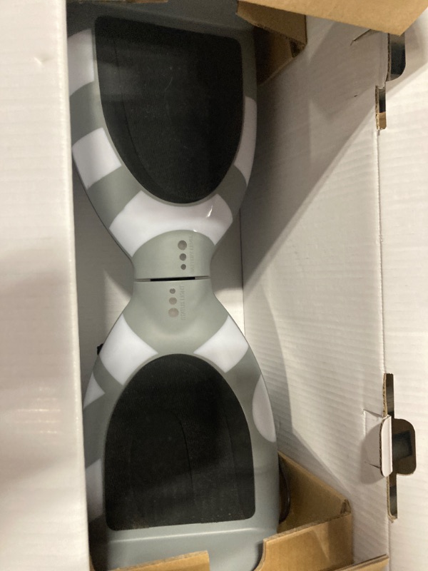 Photo 2 of ***MISSING CHARGING CORD*** 
Jetson All Terrain Light Up Self Balancing Hoverboard with Anti-Slip Grip Pads, for riders up to 220lbs Gray