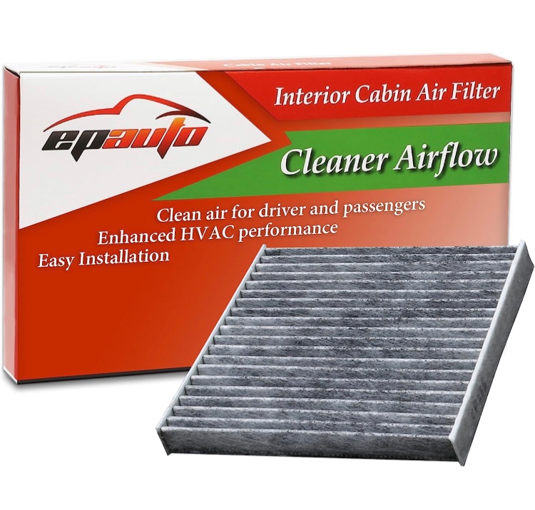 Photo 1 of EPAuto CP285 (CF10285) Premium Cabin Air Filter includes Activated Carbon