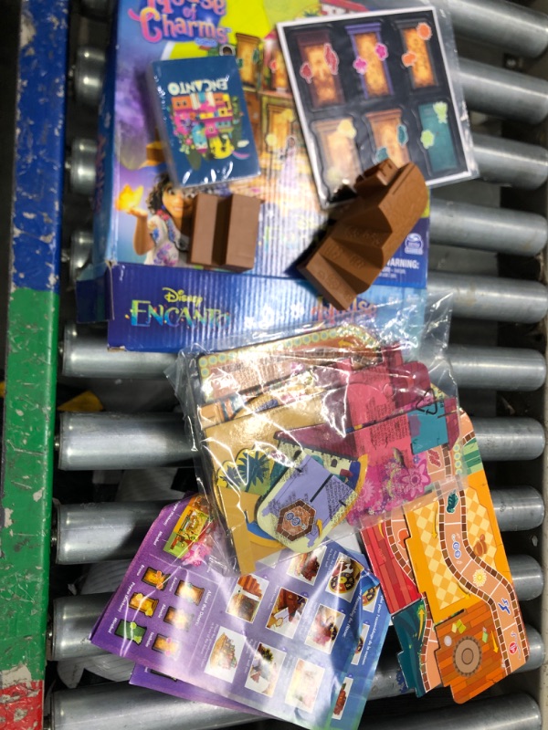 Photo 1 of Disney Encanto, House of Charms Cute Easy Family Board Game with Magic Tokens Based on The Movie, for Kids Ages 5 and up