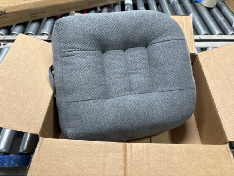 Photo 2 of DYMGFZD Office Chair Cushions for Back and Butt, Ergonomic Chair/Seat Cushion for Long Sitting, Sitting Pillow for Automobile, Wheelchair, Computer Chair and Office Chair Hip Support Grey