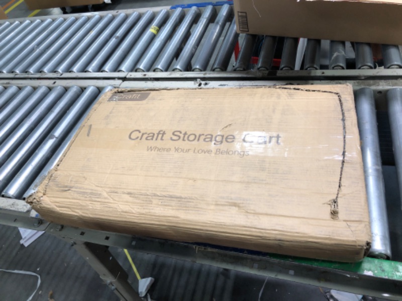 Photo 2 of CRAFIT craft storage cart where your love belongs