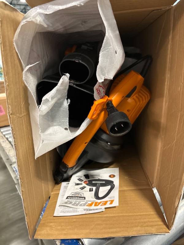 Photo 3 of **parts only** WORX WG505 TRIVAC 12 Amp 3-In-1 Electric Blower/Mulcher/Vacuum 3-in-1 Blower/Mulcher/Vacuum ***USED*** 