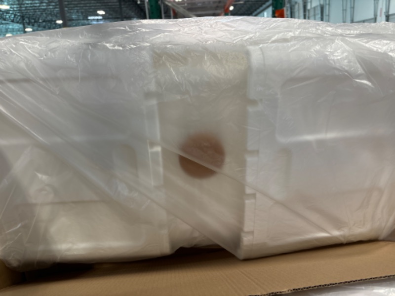 Photo 1 of Large Stackable Storage Bins, 3 Packs 27Gal Closet Organizers and Storage, Collapsible Storage Bins Open Front, Storage Bins with Wheels, Plastic Storage Bins with Latch Doors for Home Storage, Dorm White 27 Gal-3 Pack