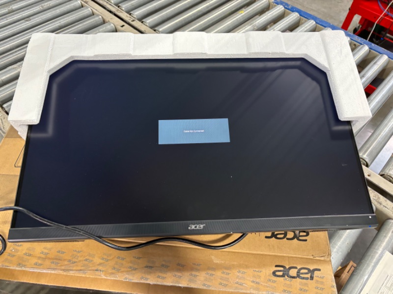 Photo 1 of Acer KB272 Hbi 27" Full HD (1920 x 1080) Zero-Frame Gaming Office Monitor | AMD FreeSync Technology | 100Hz | 1ms (VRB) | Low Blue Light | Tilt | HDMI & VGA Ports,Black Monitor only 27-inch 100Hz