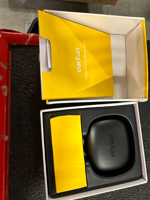 Photo 1 of EarFun Air Pro 3 Noise Cancelling Wireless Earbuds, Qualcomm® aptX™ Adaptive Sound, 6 Mics CVC 8.0 ENC, Bluetooth 5.3 Earbuds, Multipoint Connection, 45H Playtime, App Customize EQ, Wireless Charging