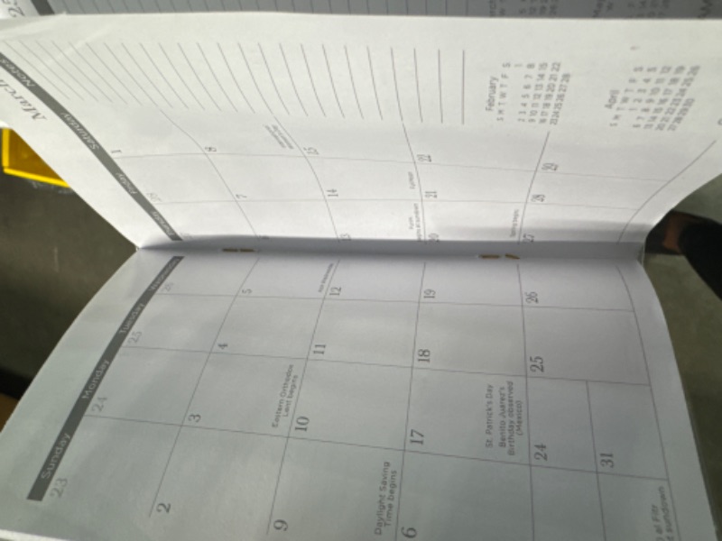 Photo 3 of Cambridge 2024-2025 Two Year Monthly Planner, 3-1/2" x 6", Pocket Size, Sofia (1679-021-24)