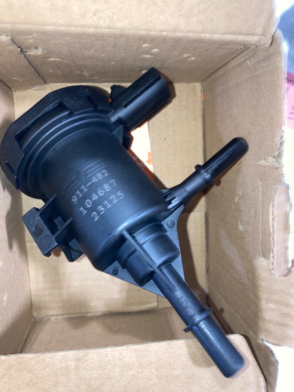 Photo 2 of Dorman 911-482 Vapor Canister Purge Valve Compatible with Select Models Black ?5.4 x 5.25 x 4.25 inches