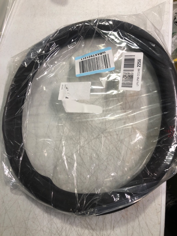 Photo 1 of Suede car Steering Wheel Cover, Suitable for Tesla Model 3 / Tesla Model Y Black