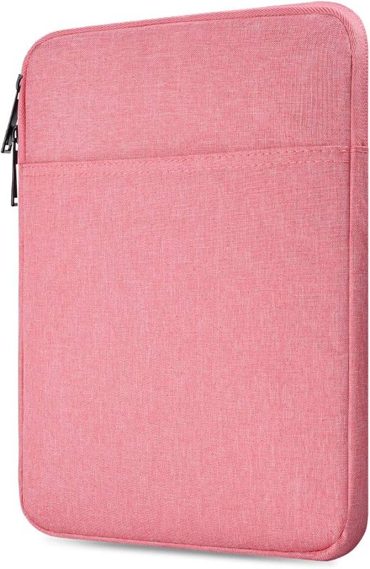 Photo 1 of 9-11 Inch Tablet Sleeve Case Bag for iPad 10.2 2021-2019, iPad 10th Gen 10.9 2022, iPad Pro 11 M2 M1, iPad Air 5/4 10.9, Samsung Galaxy Tab A8 10.5, Fit Apple Smart Keyboard, Pink 9-11 Inch Pink