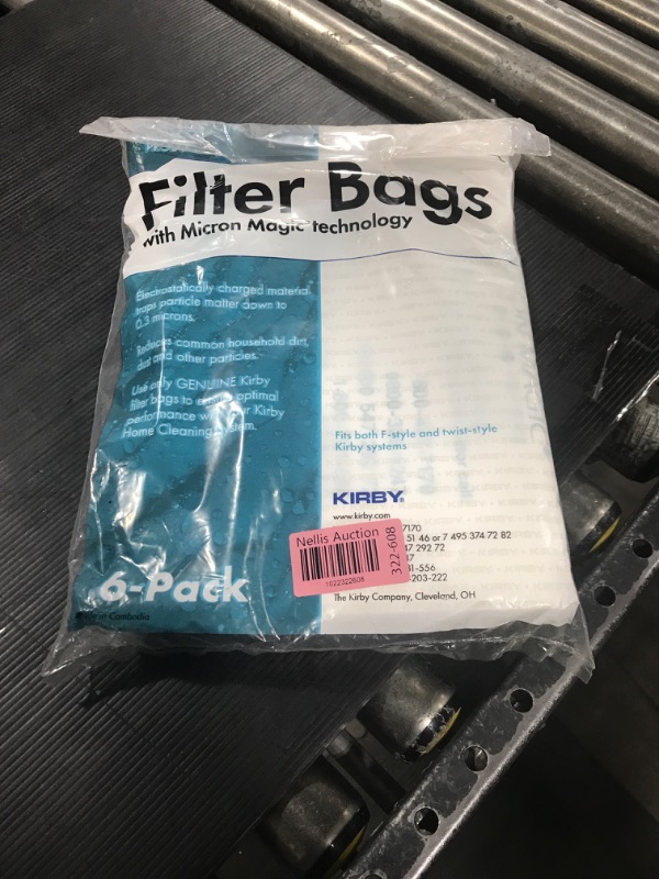 Photo 2 of Kirby Vacuum Allergen Reduction Filter Bags 6 Pack