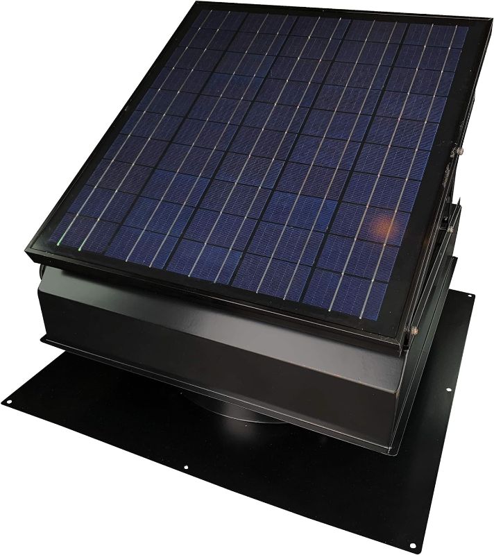 Photo 1 of Remington Solar 40 Watt/ 38V Roof Mount Solar Attic Fan with 110V Smart Adapter
