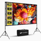 Photo 1 of 100 inch projector screen 