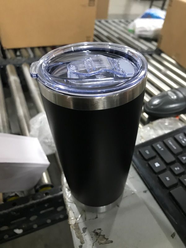 Photo 1 of insulated black mug 16 oz 