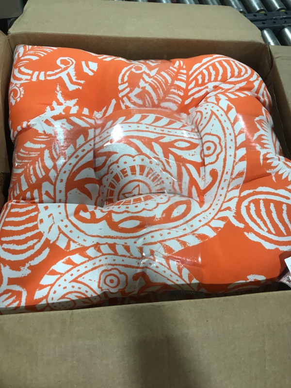 Photo 1 of 2 seat cushions 