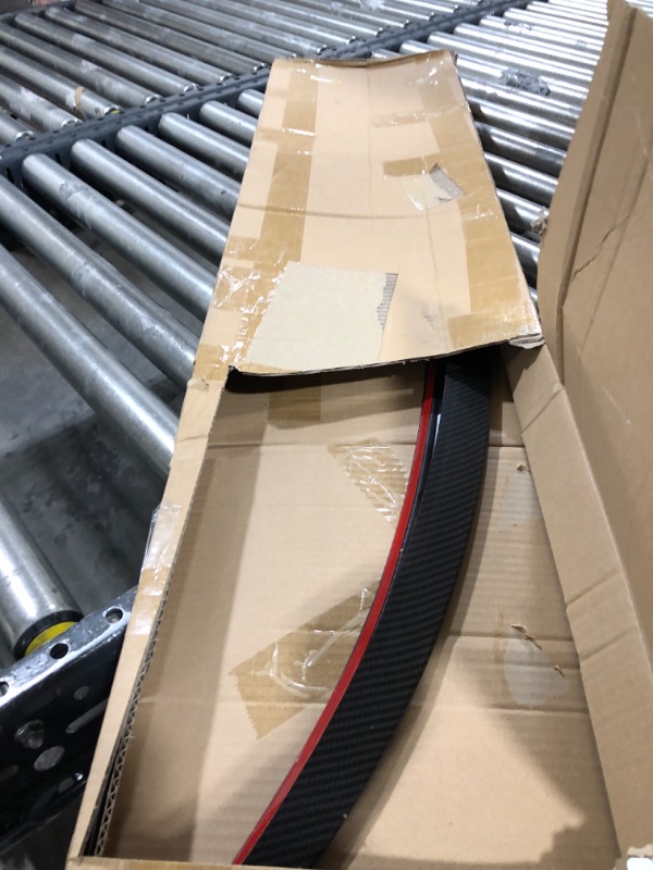 Photo 2 of Tesla Model Y Performance Spoiler Compatible for Tesla 2020-2023 Rear Trunk Spoiler Wing Carbon Fiber Gen 2