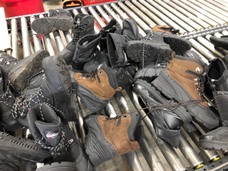 Photo 2 of LOT - BOOTS - VARIOUS SIZES AND STYLES 
