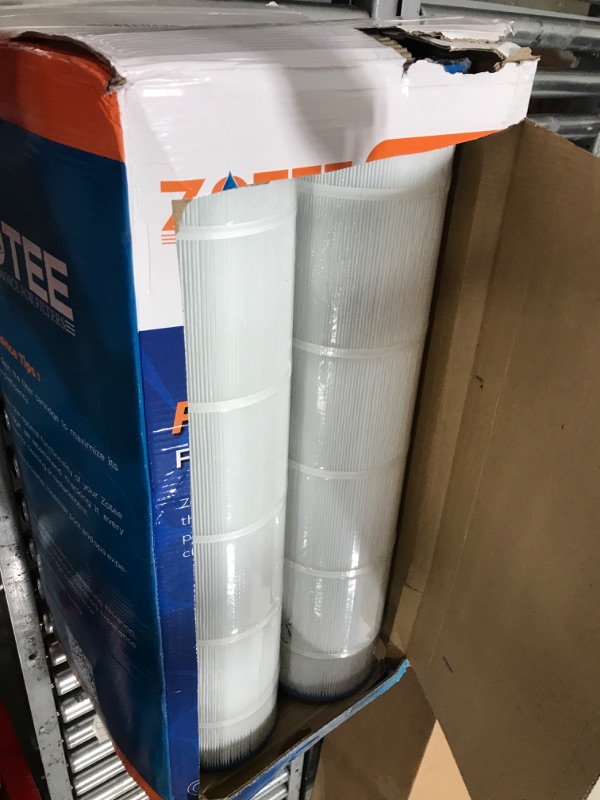 Photo 2 of ZOTEE PCC130-PAK4 Pool Filter Cartridge Replaces Clean and Clear Plus 520, C-7472, Darlly 71252,FC-1978, 817-0143, PLFPCC130, 32-1/16" x 7" Pool Filter, 4 Pack