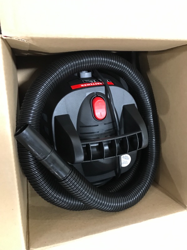 Photo 2 of 2.5 Gallon 1.75 Peak HP Wet/Dry Vac, Portable Shop Vacuum with Attachments
