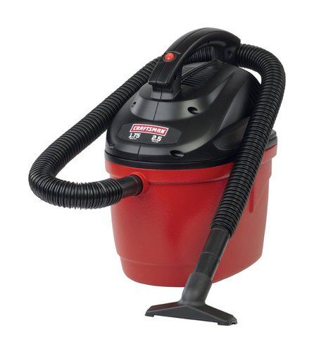 Photo 1 of 2.5 Gallon 1.75 Peak HP Wet/Dry Vac, Portable Shop Vacuum with Attachments
