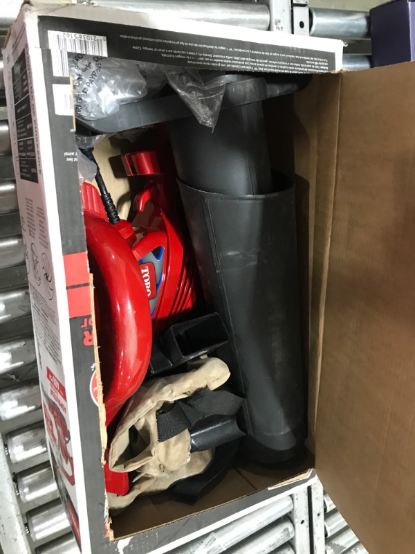 Photo 2 of Toro The Toro Company Toro UltraPlus Leaf Blower Vacuum, Variable-Speed (up to 250 mph) with Metal Impeller, 12 amp