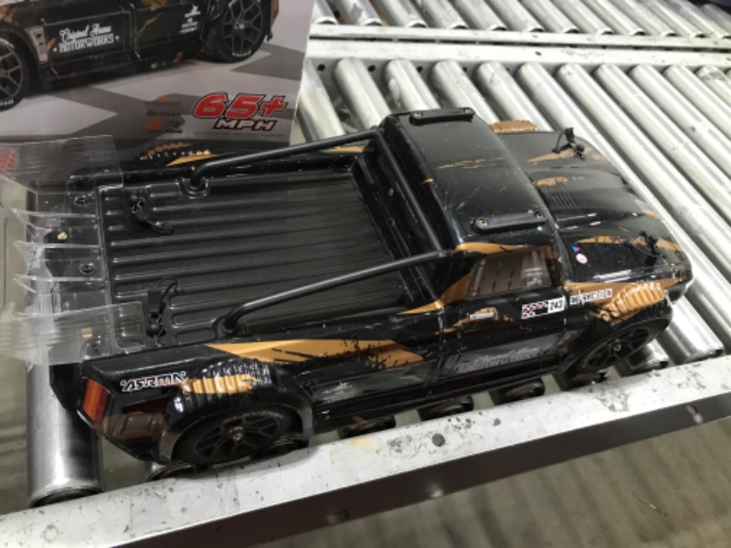 Photo 2 of ARRMA RC Truck 1/8 Infraction 4X4 3S BLX 4WD All-Road Street Bash Resto-Mod Truck RTR (Batteries and Charger Not Included), Gold, ARA4315V3T1