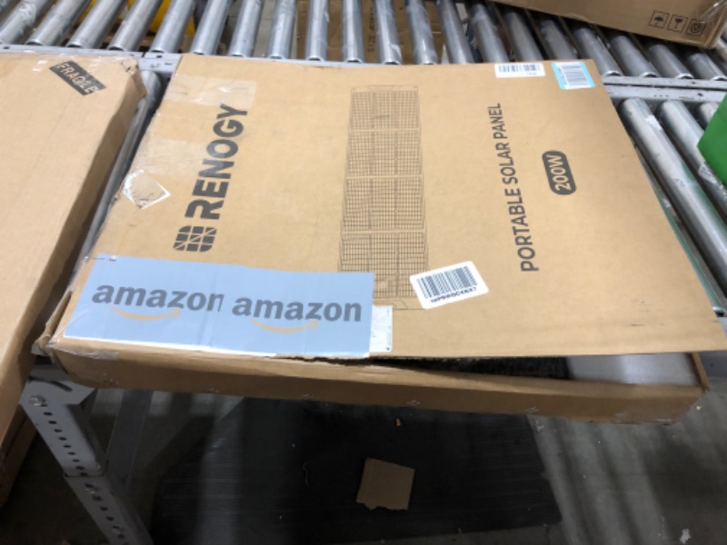 Photo 1 of Renogy 200W Portable Solar Panel, IP65 Waterproof Foldable Solar Panel Power Backup & 20FT 12AWG Solar Panel Female and Male Connectors, Extension Cables-Pair E.FLEX 200W + Connectors