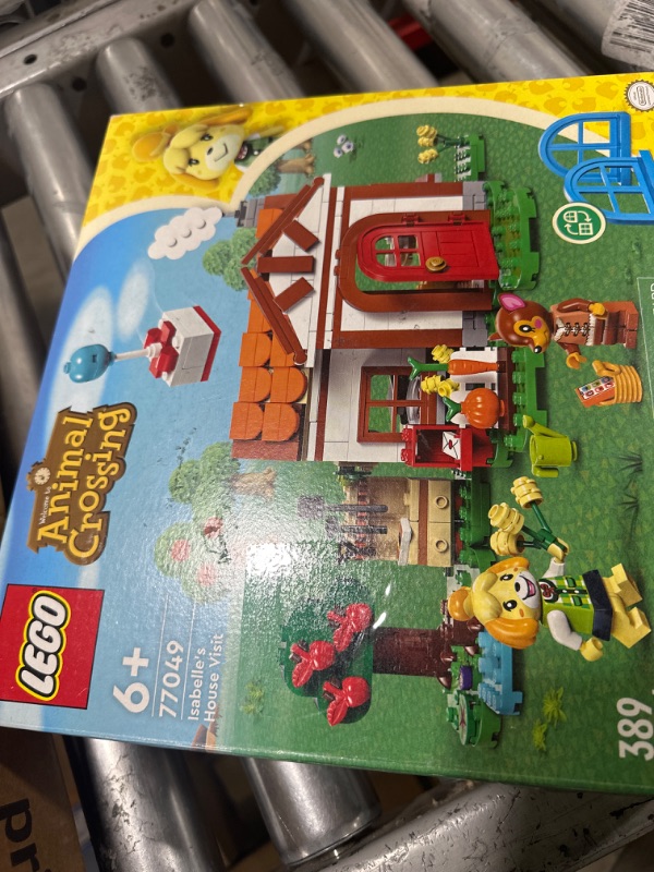 Photo 2 of LEGO Animal Crossing Isabelle’s House Visit, Buildable Creative Toy for Kids, Includes Fauna and more Animal Crossing Toy Figures, Video Game Toy, Birthday Gift for Girls and Boys Ages 6 and Up, 77049