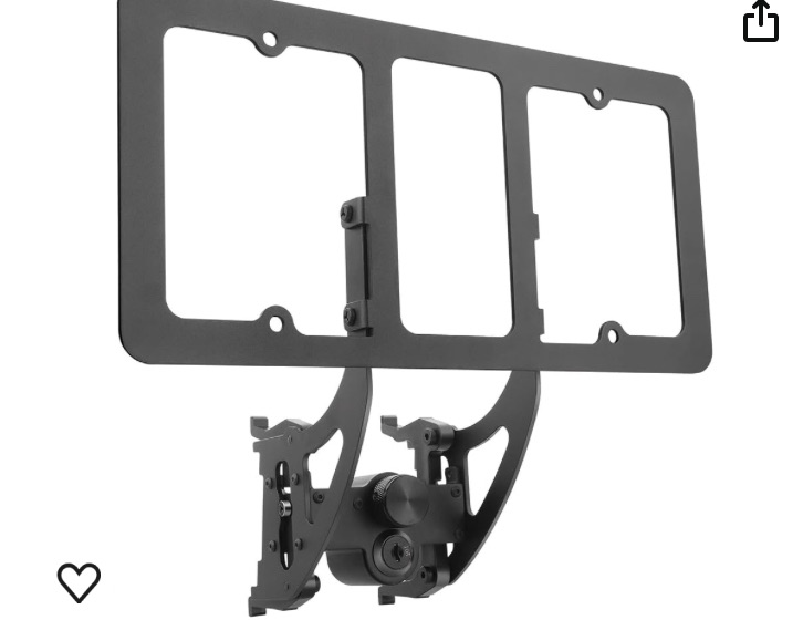 Photo 1 of The Original Lockable License Plate Holder for 2020-2024 Tesla Model Y, Front License Plate Bracket Mounting Kit with Anti-Theft Features, No Adhesives License Frame (Streamlined Gen2 Design)