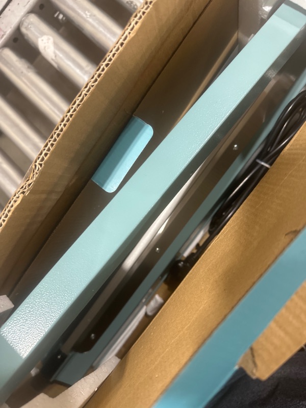 Photo 2 of Flexzion 20" (500mm) Impulse Sealer 600W - Manual Plastic Poly Bag Heat Sealing Machine Closer Kit w/Adjustable Timer, Portable w/Replacement Element Grip and Teflon Tape