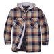 Photo 1 of Canyon Guide Men's Quilted Flannel Hooded Jacket

