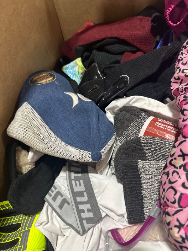 Photo 2 of Misc. Box - Socks, Sportswear, Kids Clothing, Snow Gear ETC