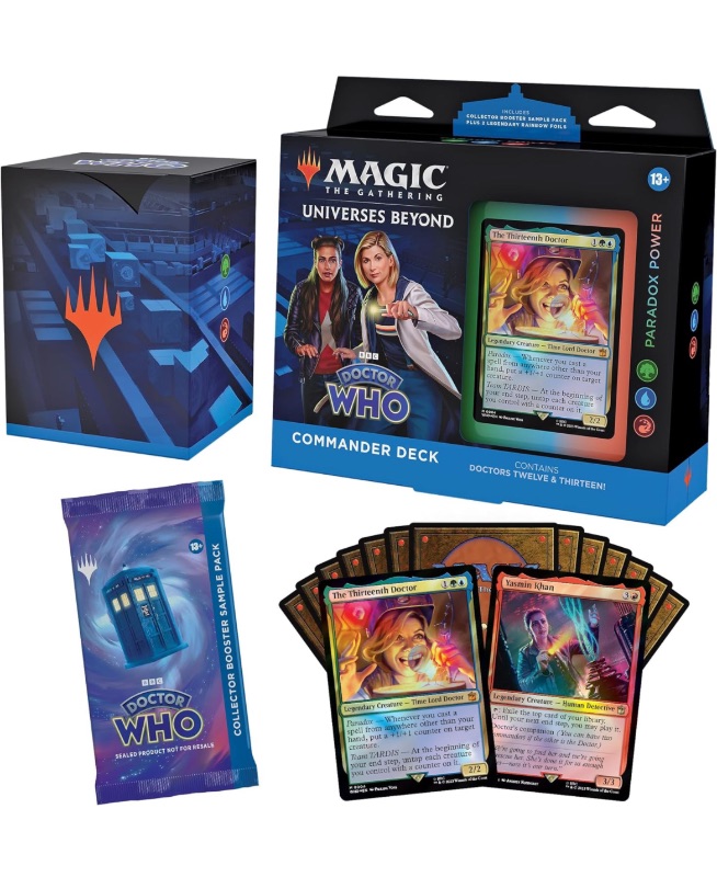 Photo 1 of Magic The Gathering Doctor Who Commander Deck – Paradox Power